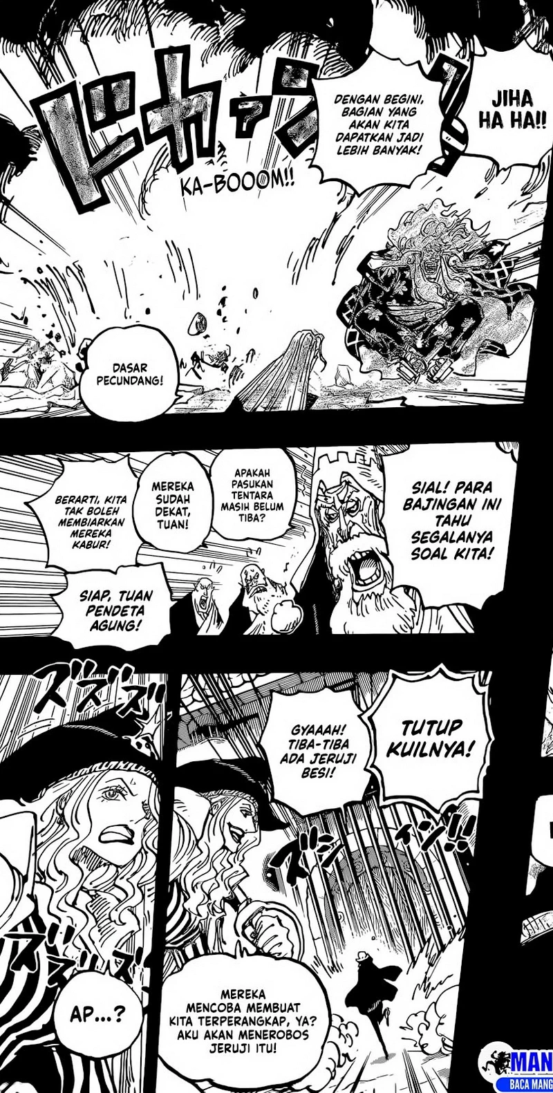 One Piece 1157 indo, One Piece 1158, One Piece Berwarna Chapter 1157 Bahasa indonesia HD